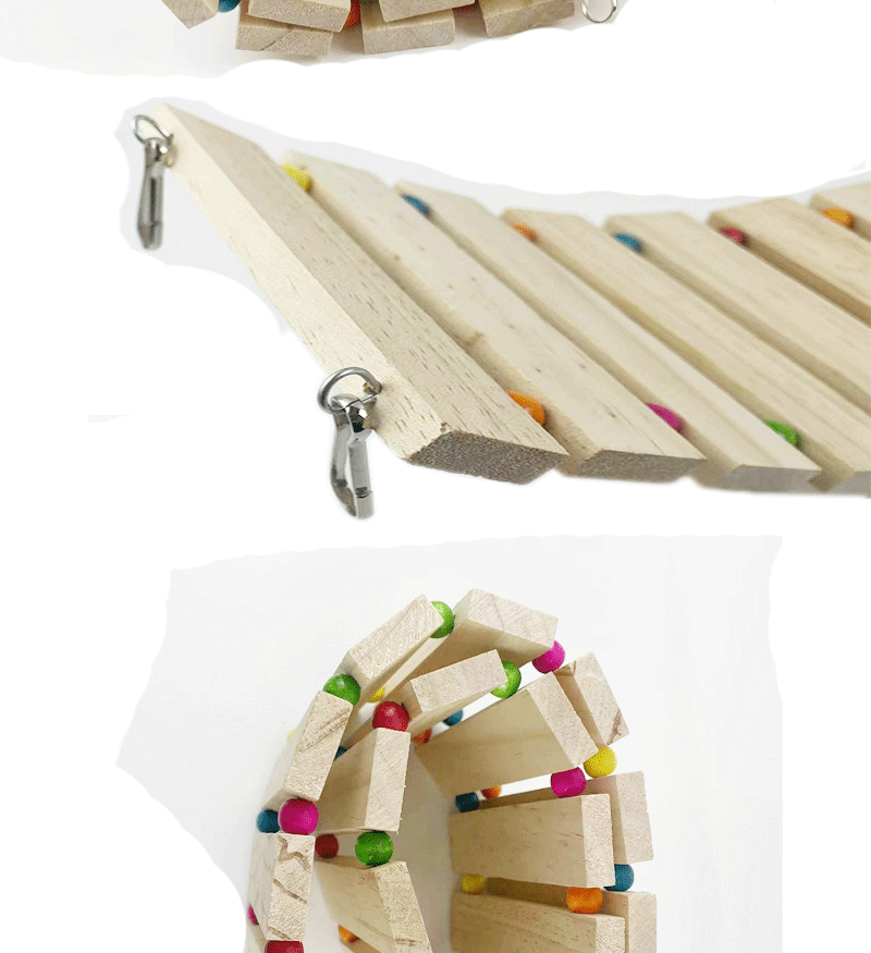 鹦鹉啃咬玩具 鸟玩具 鸡舍 木鸡梯子 秋千 适合鸟类 家禽公鸡