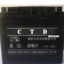CTD蓄电池12V17AH免维护专用光伏发电UPS机房EPS太阳能直流屏电源