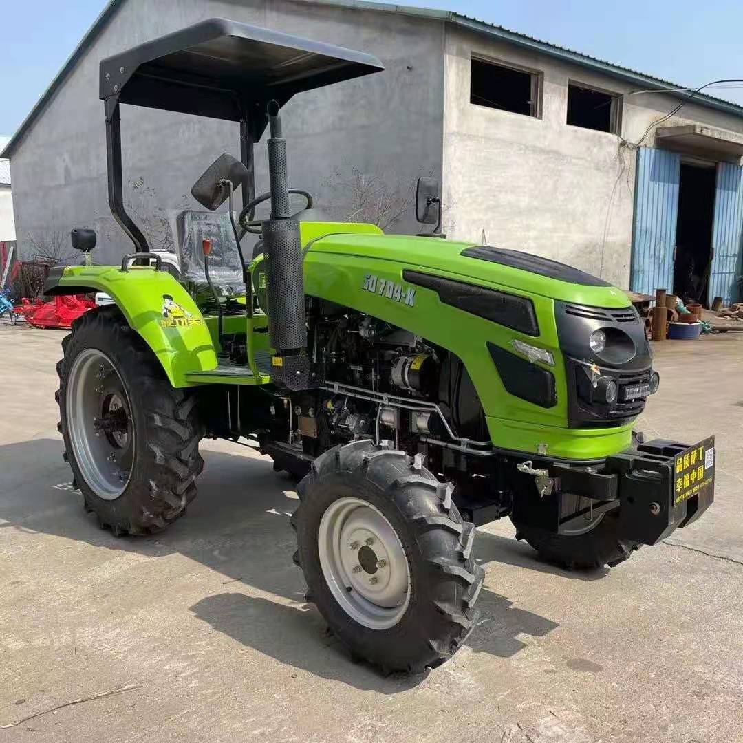 704大型拖拉机厂家 504中型农用大马力四轮拖拉机 东方红发动机