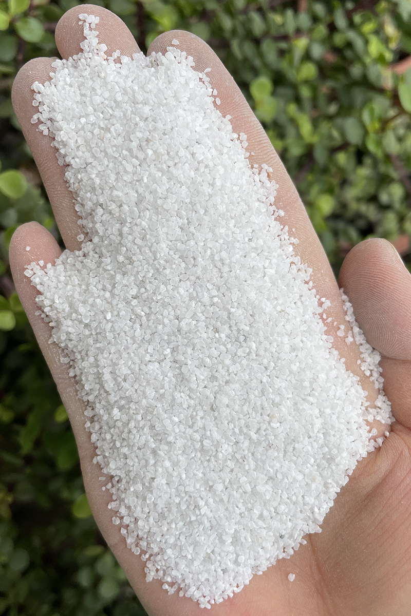 石英粉 碳酸钙 雪花白100目120目150目饲料陶瓷岗石建材白色钙沙