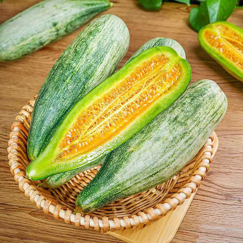 山东博洋61号甜瓜羊角瓜3/4.5-5斤蜜瓜香瓜水果新鲜应季水果