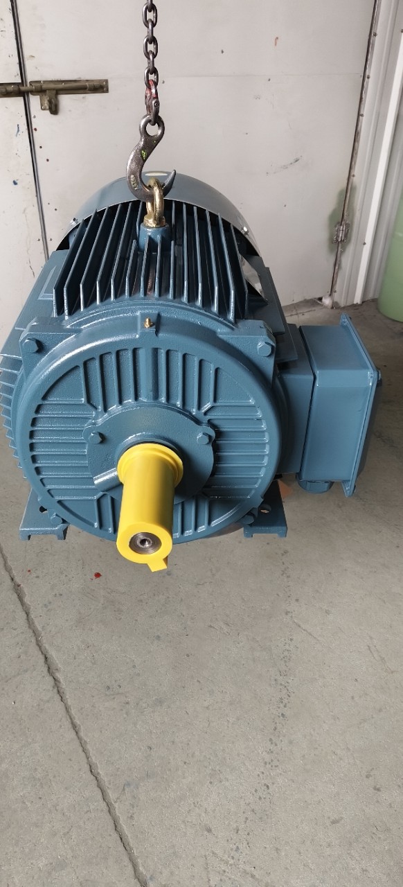 翕予机电 ye3 55kw三相380v异步电机8极交流马达机械设备工业全铜