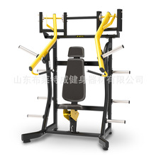 商用室内健身器材厂健身房用健身器械力量器械挂片上斜推胸训练器