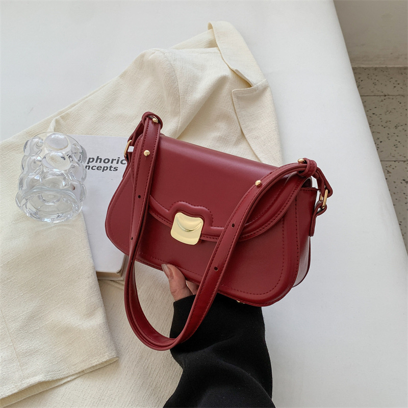 All-Matching Ins Crossbody Bag Women's 2023 Spring and Summer New Fashion Retro Small Square Bag Special-Interest Shoulder Bag