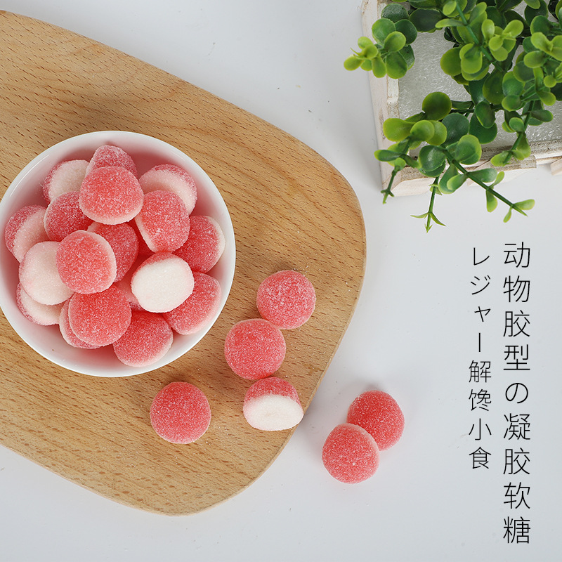 B宝岛妈妈果汁软糖喜糖水果味q弹嚼劲糖果儿童休闲零食专用批发