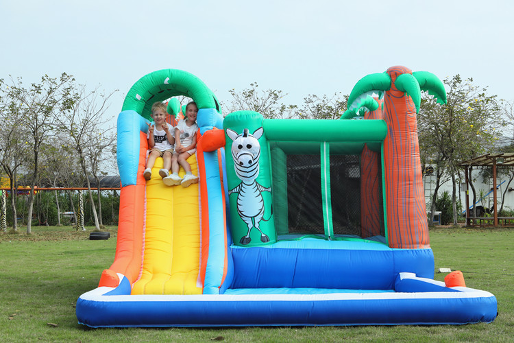 诚乐儿童滑滑梯充气城堡室外小型 pvc家用广场蹦蹦跳跳床厂家批发