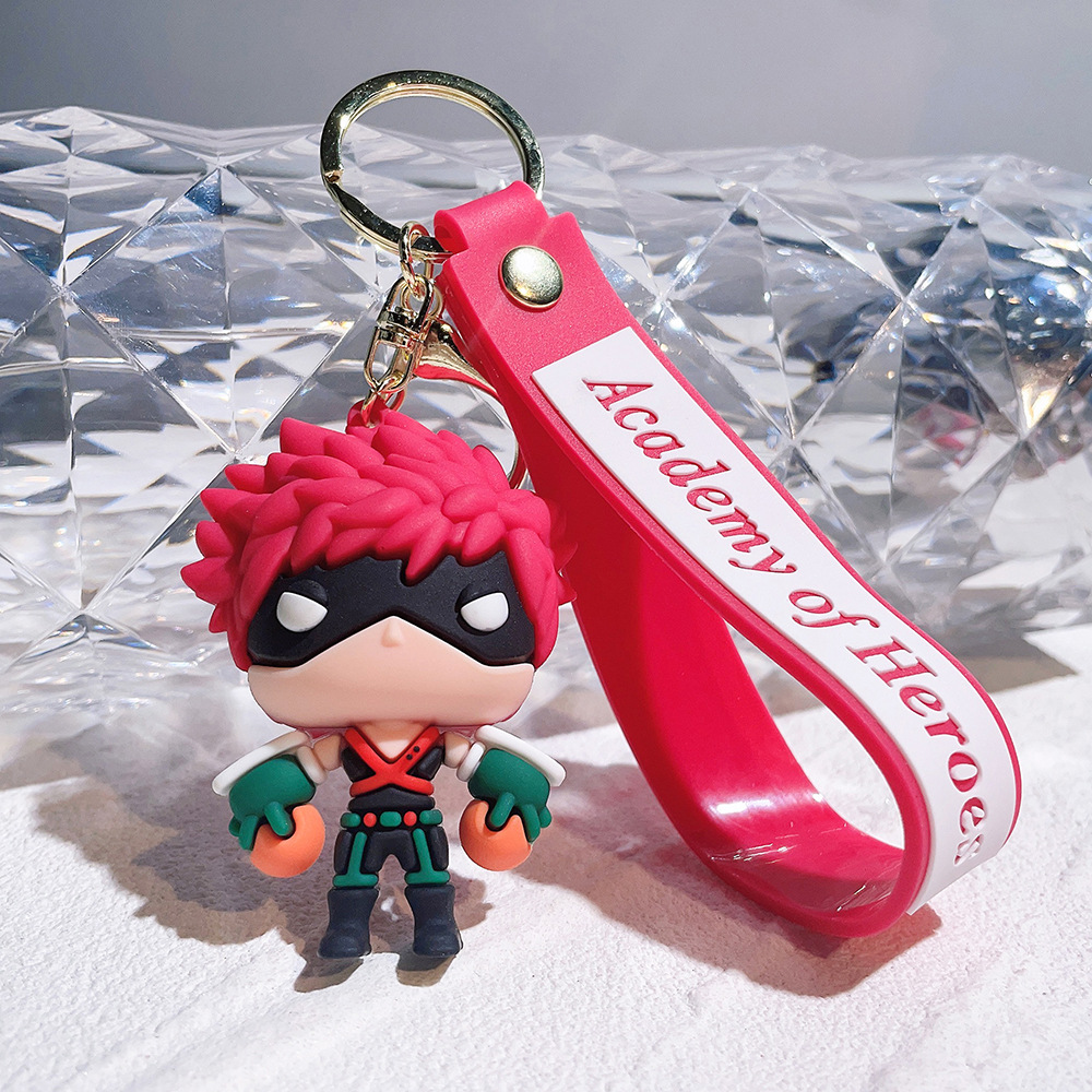 My Hero Academia Peripheral Hand-Made Keychain Pendant Storm Has Been Haosheng Todoroki Shouto Midoriya Izuku Keychain