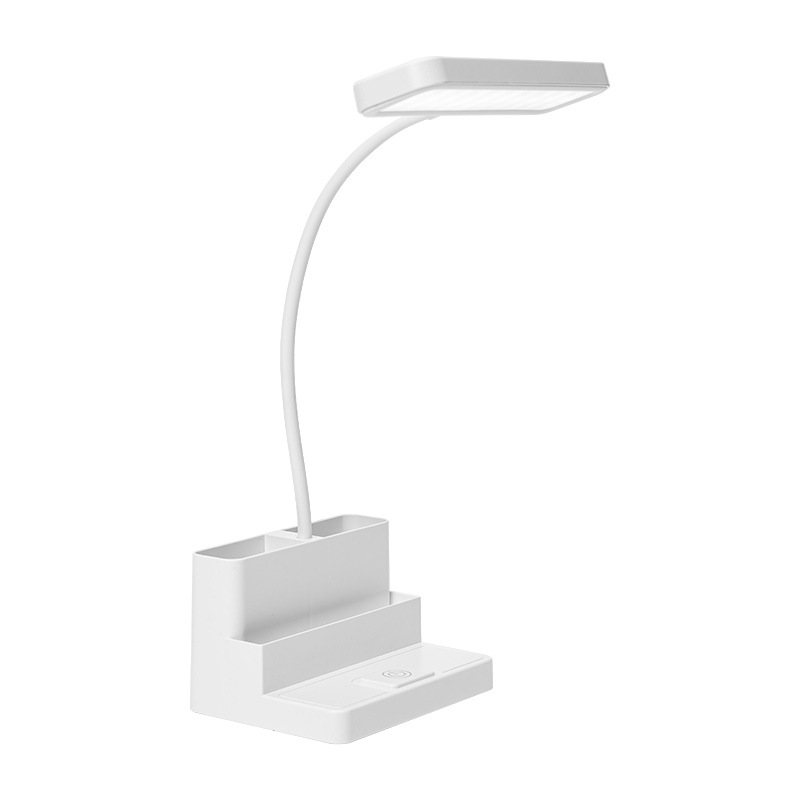 Desk Lamp Led Creative Dormitory USB Charging Desk Learning Eye Protection Pen Holder Table Lamp Gift Student Custom Logo