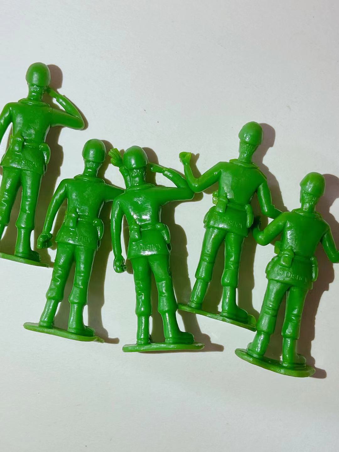 玩具总动员 兵人 绿兵人士兵 高约5cm ,100个起批,款式随机发