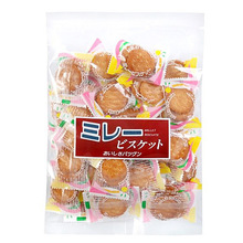 日本进口小零食品平野美乐园米勒小圆饼名古屋网红咸味小饼干145g