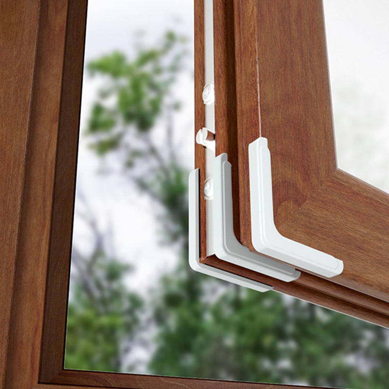 断桥铝窗户护角儿童防撞角塑钢窗角防碰头包边防磕碰内开门窗包角