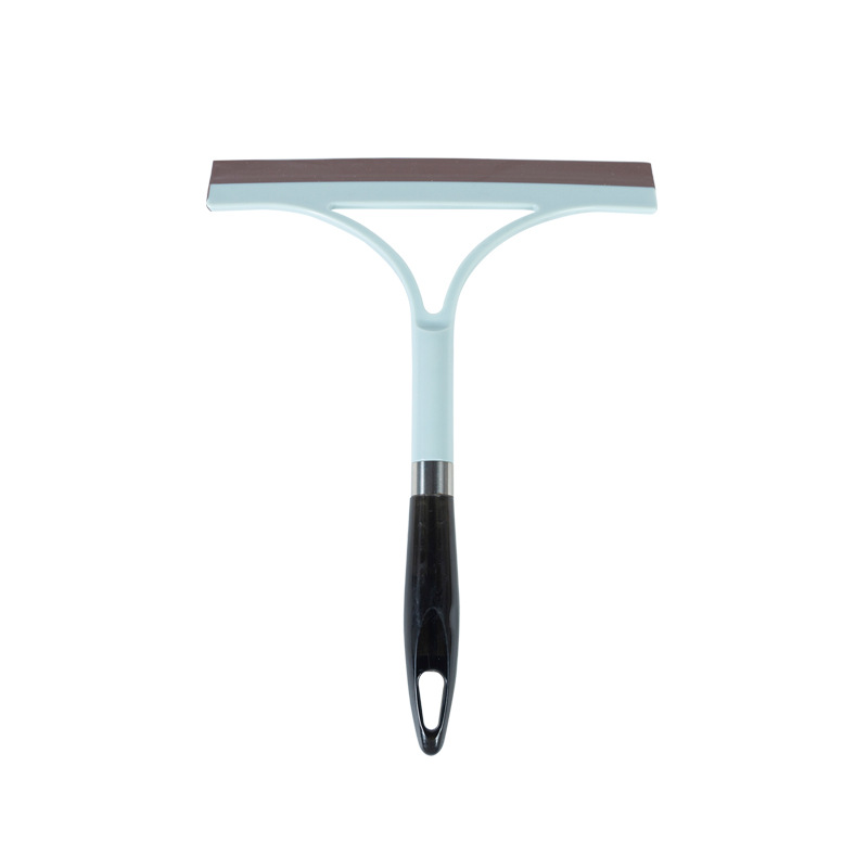 Q3 Window Glass Cleaning Brush Bathroom Glass Mirror Cleaning Appliance Plastic Wall-Mounted Flexible Glue Glass Wiper