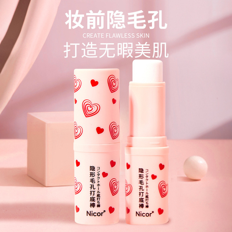 Nicor Invisible Pore Base Stick Concealer Makeup Primer Make-up Primer Pore Base Cream TikTok Delivery Spot