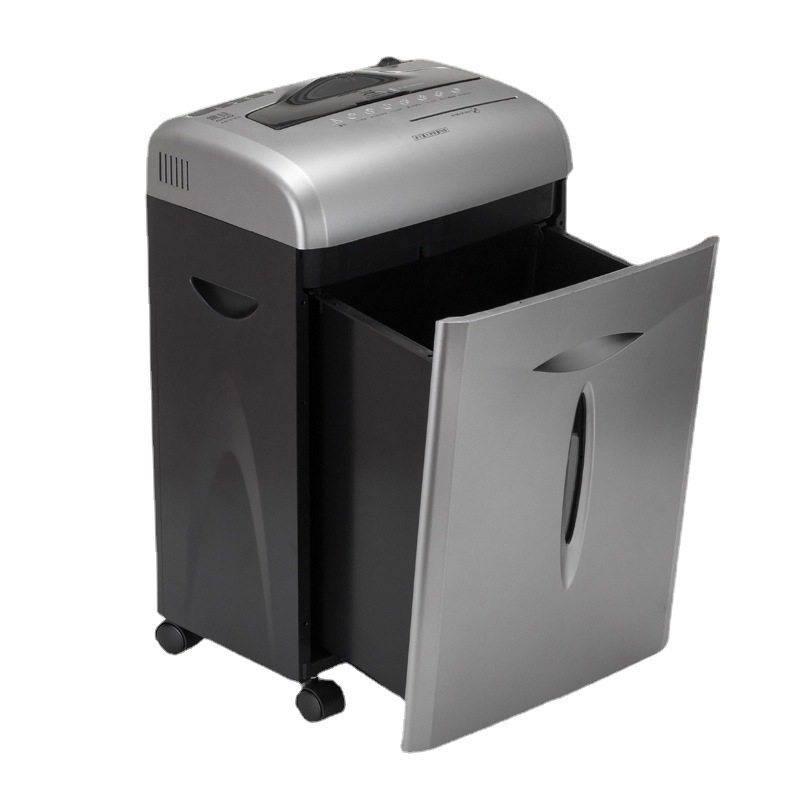 震旦as101cd专业碎纸机 3级保密 10张5分钟碎cd碎卡安全盖板静音