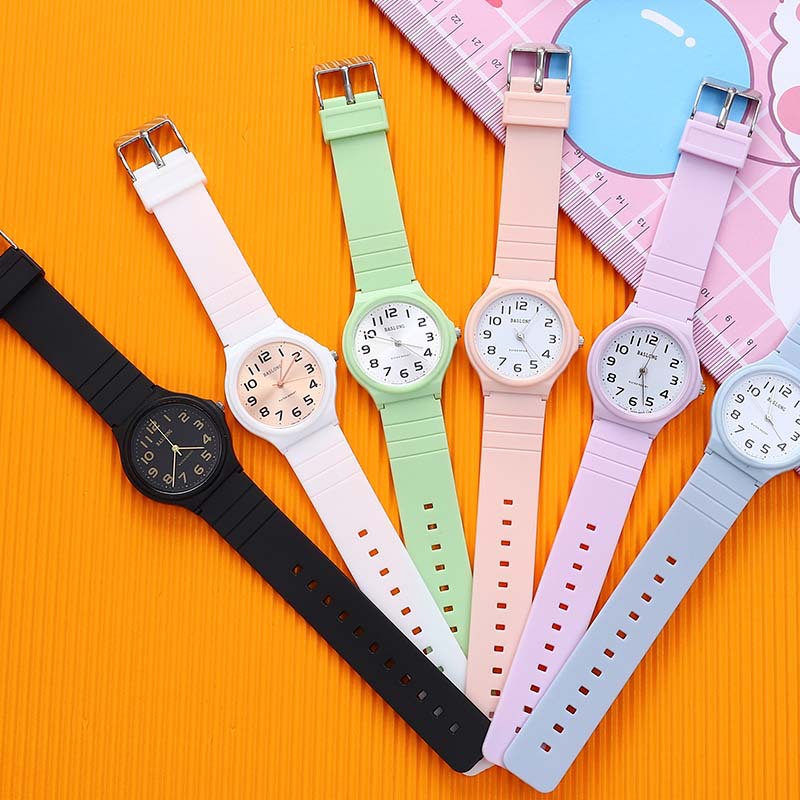 Women's Fresh Simple Jewelry Watch Fashion Trend Ins White Waterproof Quartz Watch Campus Student Watch