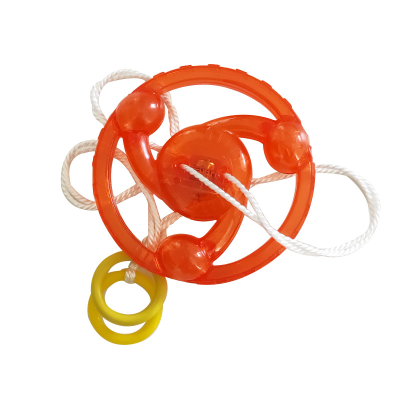 拉线飞轮 拉线闪光飞轮 闪光陀螺 发光陀螺 健身 发光拉线飞轮