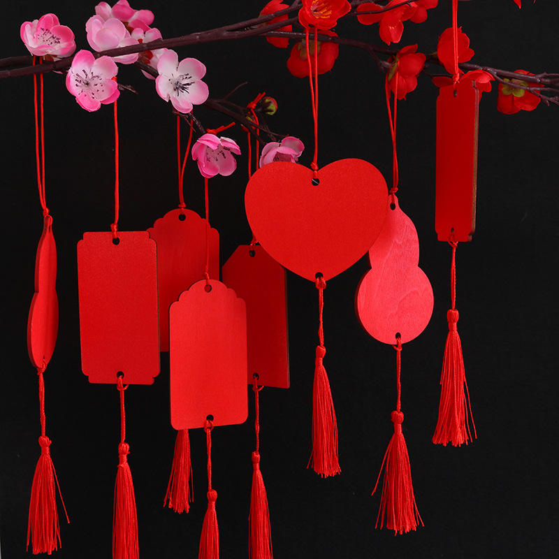 木质祈福挂牌定装饰吊牌刻字心愿寺庙景区logo小木牌挂树许愿牌做