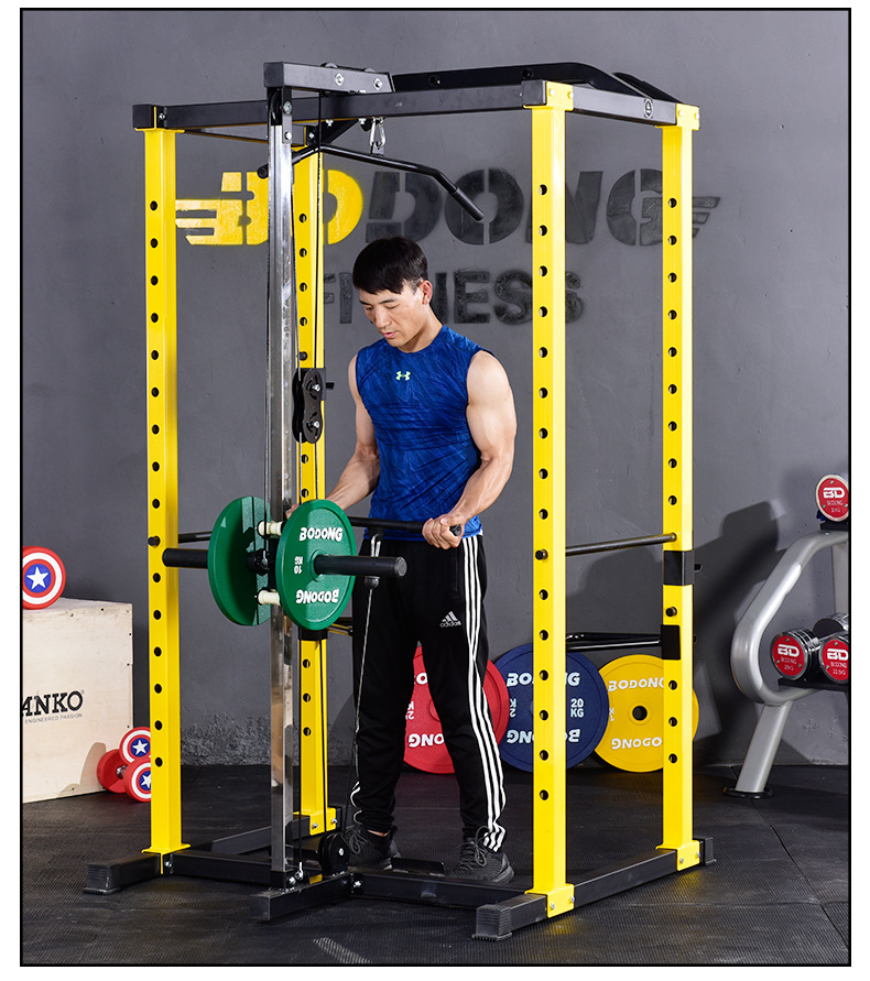 独立站,lazada产地河北货号家用深蹲架品牌佰云适用场景健身器材,健身