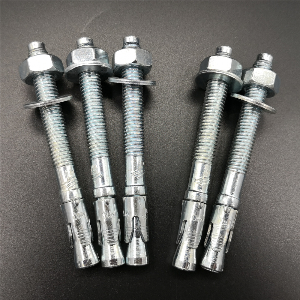 整盒车修壁虎膨胀螺栓混凝土12膨胀螺丝钉加长m8重型锚栓新款包邮