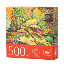 MINIWHAL 油画系列平面拼图500片1000片拼图成年puzzle拼图玩具