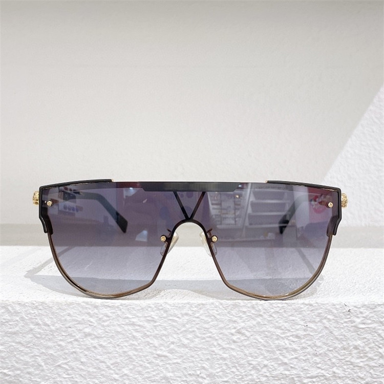 驴家新款蛤蟆形z9809一体式墨镜 小红书同款大框护目时尚太阳眼镜