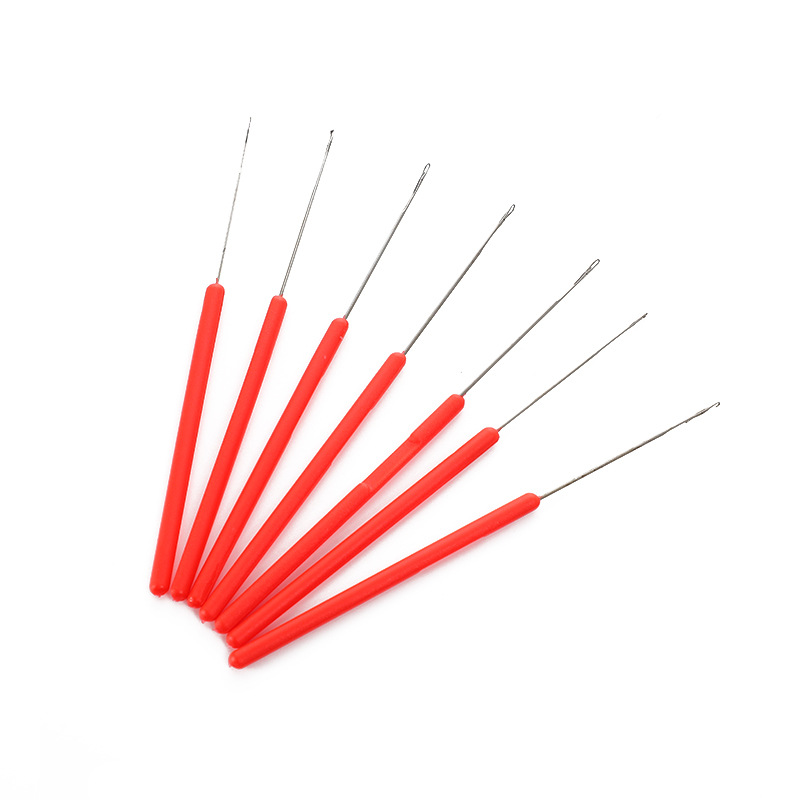 厂家直供 穿线钩针穿佛珠手串工具引线针钩 穿针器散珠子引线针