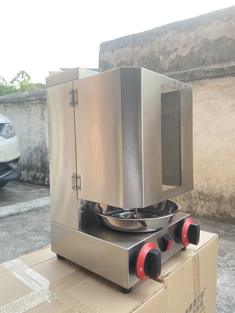 燃气自动旋转烤肉炉土耳其烤肉机家用电热中东烧烤炉烤肉拌饭肉馍