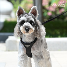 遛狗绳狗绳子调节小型犬胸背带狗狗牵引绳背心式泰迪可爱宠物用品