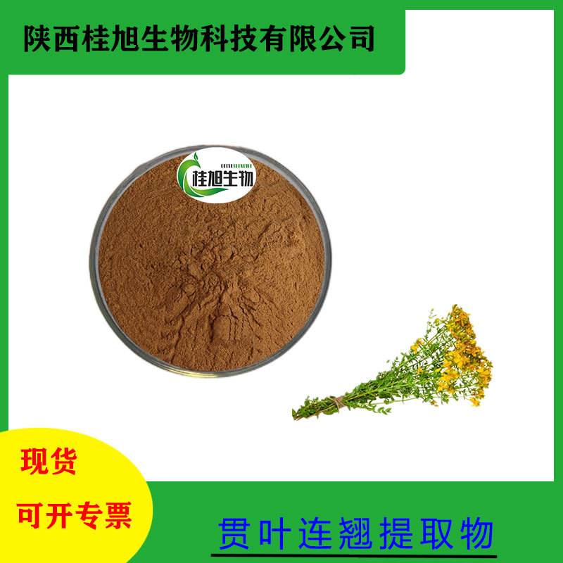 金丝桃素 0.3% 贯叶连翘提取物 圣约翰草提取物 kg装 桂旭
