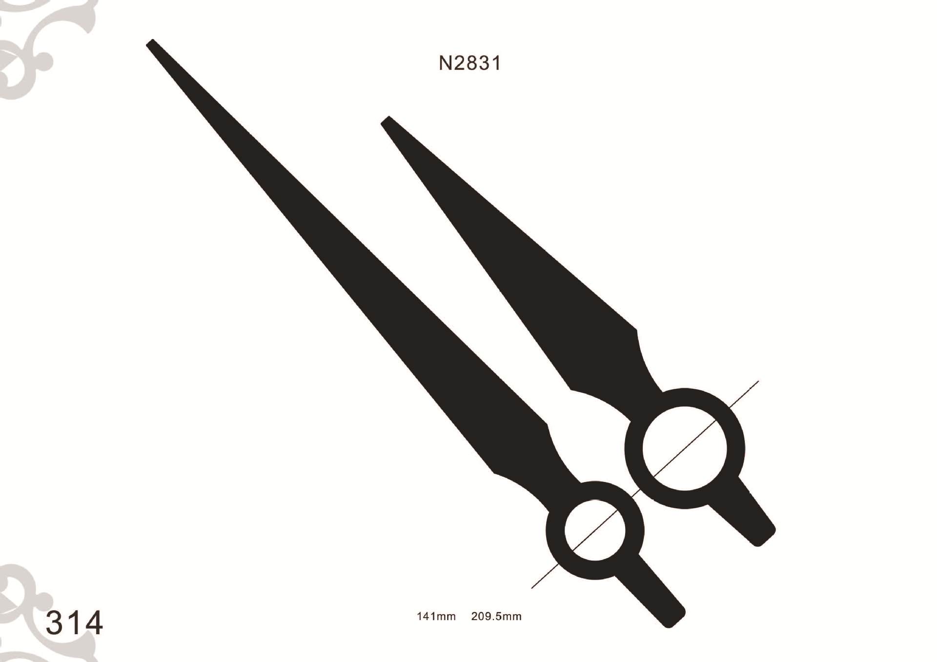 宏谦石英钟指针钟表纯铜钟针表针机芯十字绣挂钟配件厂家直销