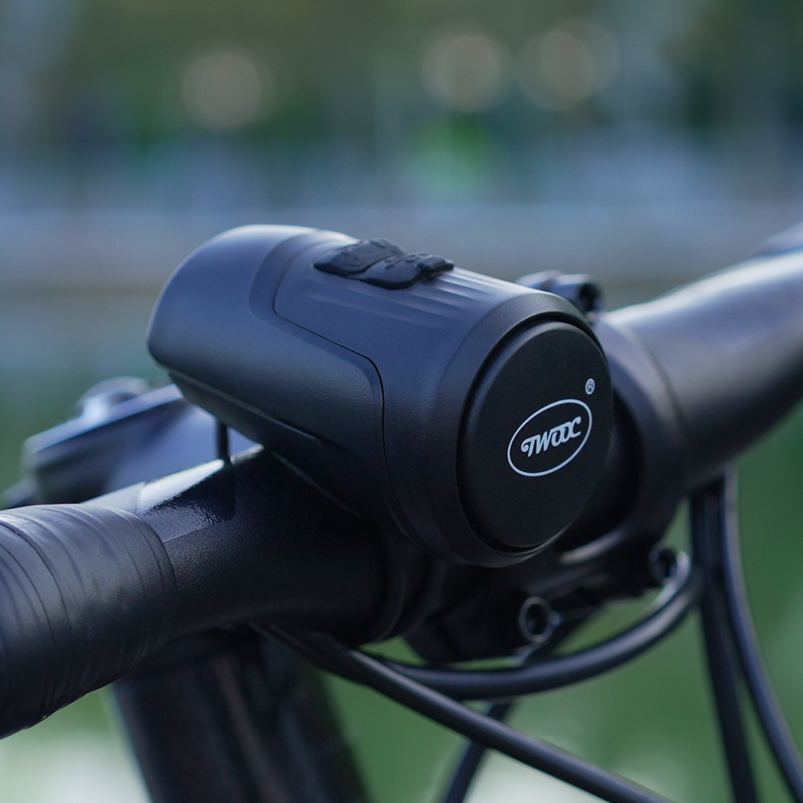 TWOOC自行车电铃铛USB充电喇叭超响儿童铃铛防雨山地车骑行装备