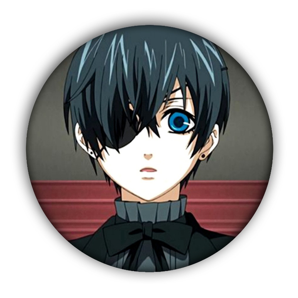 动漫周边 黑执事 镜子徽章 漫展 跨境货源批发103-119