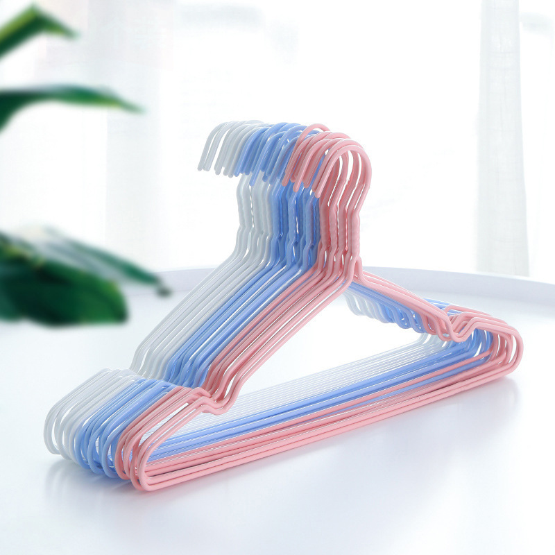 household iron hanger clothes hanger multi-functional seamless thickened non-slip clothes hanger hook hanger clothes support