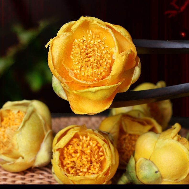 金花茶广西十万大山天然冻干花防普原生花茶花茶2022精选跨境电商