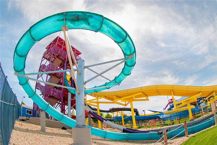 水上游乐设备设施厂家 好品质 垂直滑道 勇士滑梯 水上高速滑梯