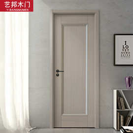 供应室内卫生间门 原木生态实木门多层零中纤免漆门厕所套装门