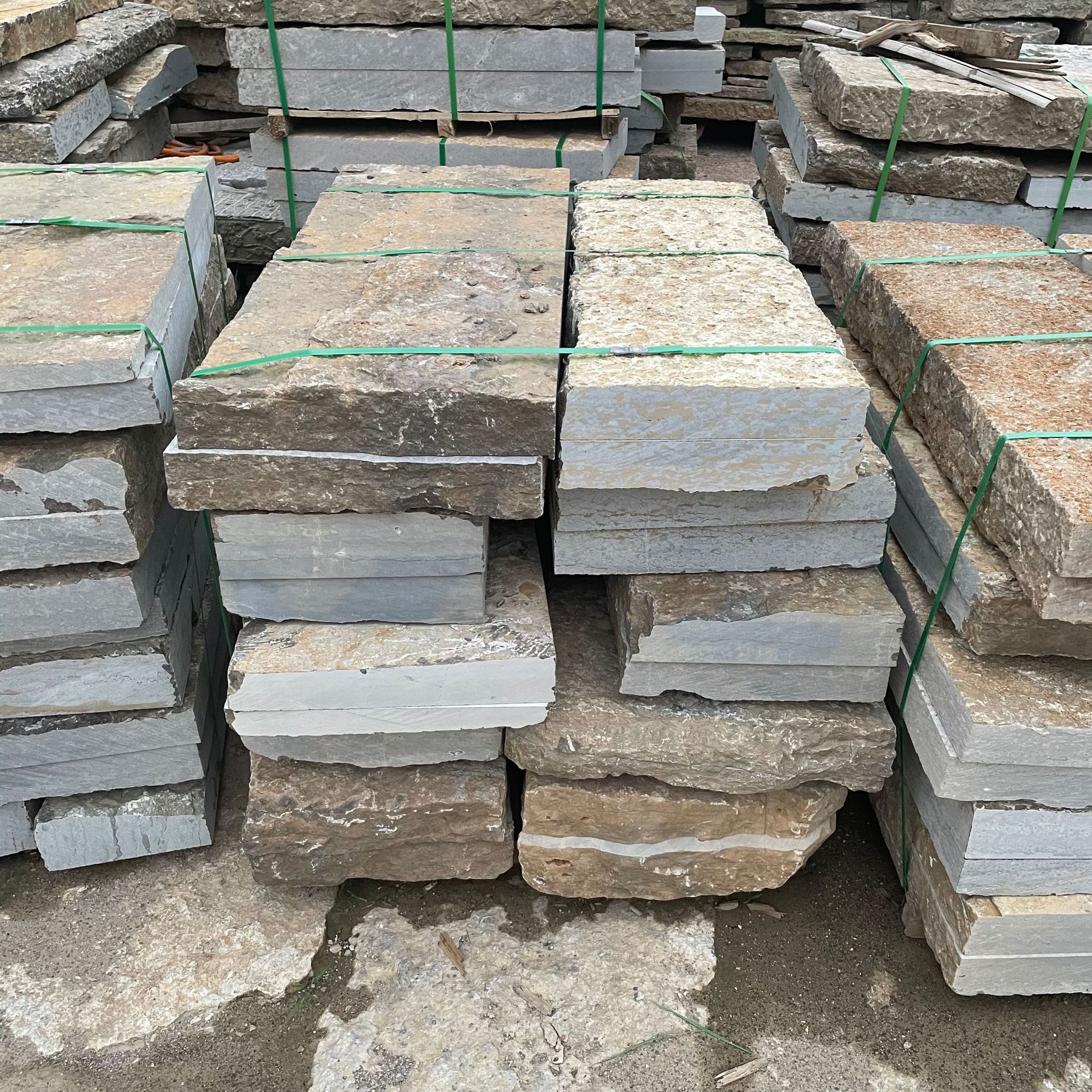 定制花岗岩老石板 民间老石板 做旧老石板批发