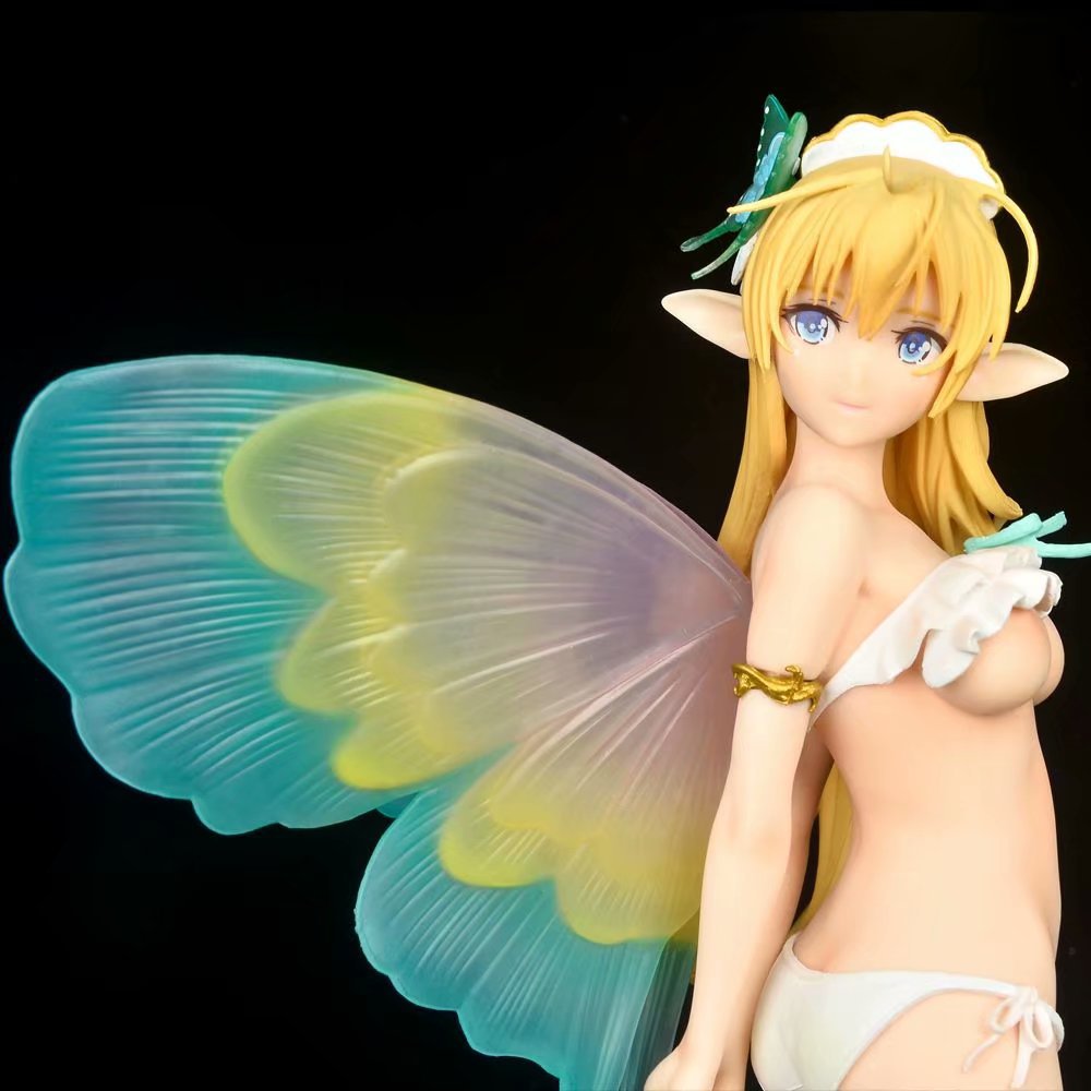 native 妖精女王 精灵女王 蝴蝶少女 伊莱恩 美少女 手办模型摆件