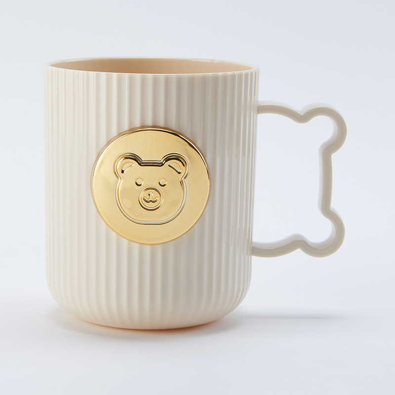 Little Bear Cup Children's Simplicity Cute Gargle Cup Tooth Cup Creative Cartoon Cute Baby Tooth Mug