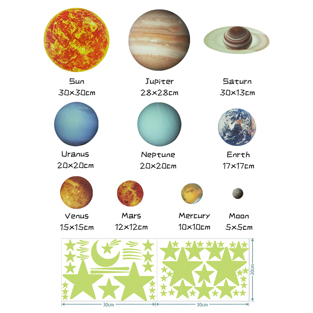 大号九大行星 星星