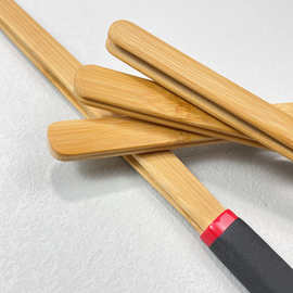 竹板手持拍子双层竹戒尺老师教学教鞭手板家用教具课堂敲桌