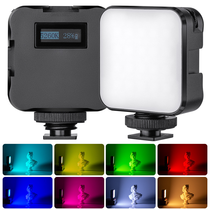 ly-68rgb迷你补光灯手机拍照直播电脑笔记本相机摄影灯
