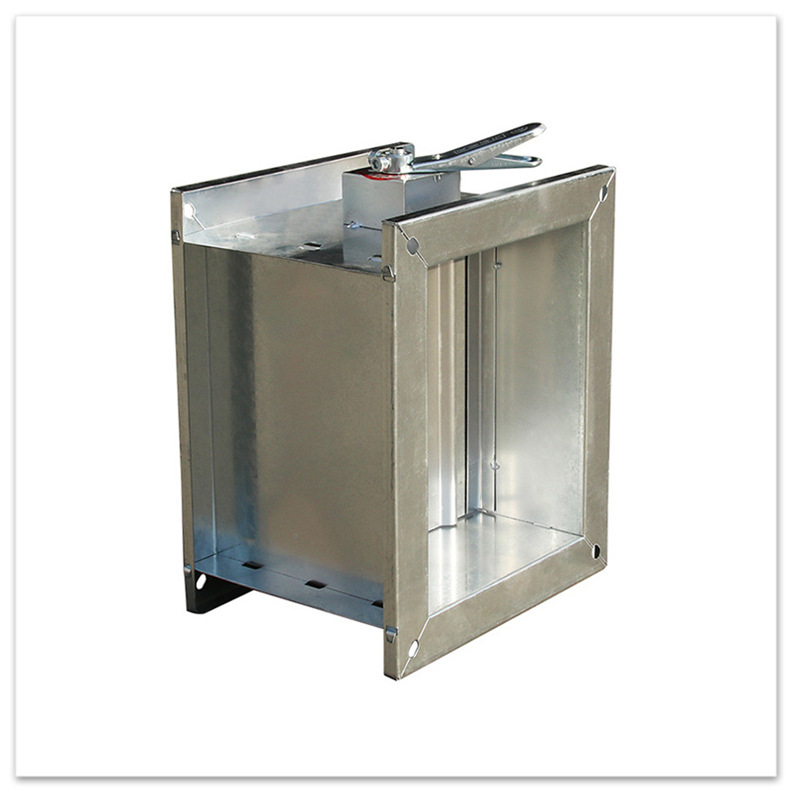 厂供电动调节阀 镀锌风管调节阀止回阀 手动对开多叶 调节阀-阿里巴巴