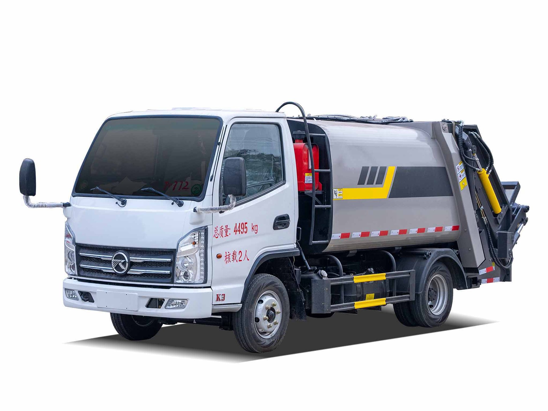 重汽豪沃双排座8方水罐 泡沫消防车应急管理局消防队采购招标专用