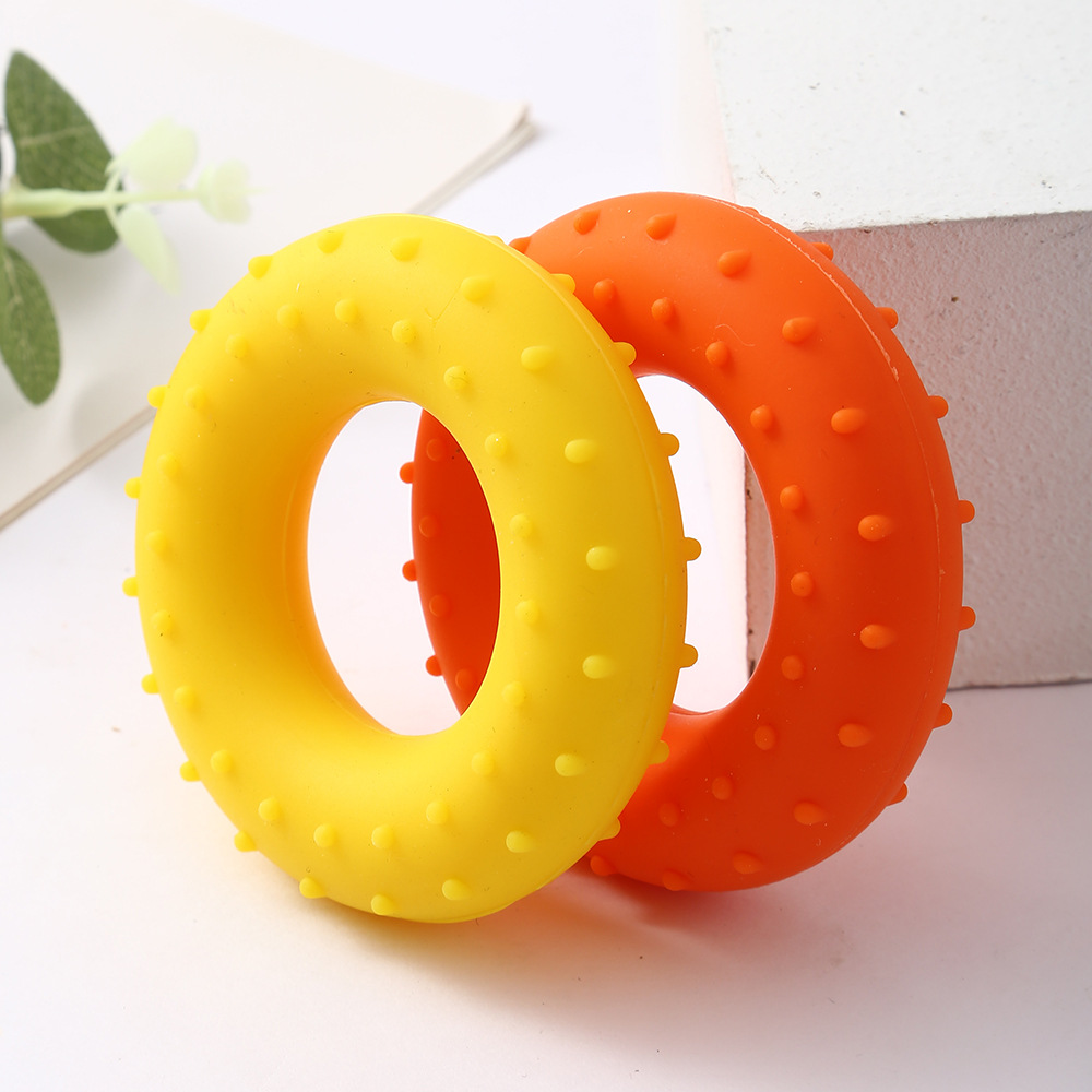 握力圈健身橡胶圈男女锻炼手指力量训练器材老年人手指康复橡胶圈