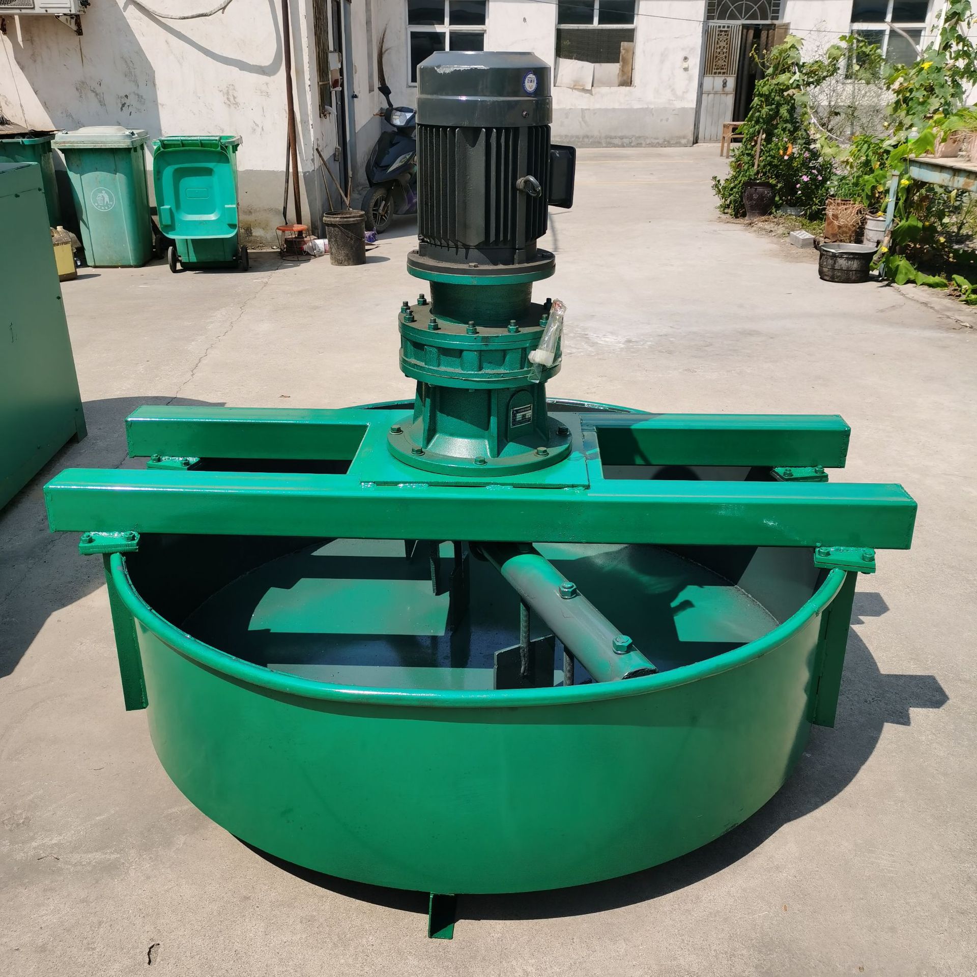 现货供应 搅拌机 肥料混料搅拌设备 混凝土搅拌机 盘式搅拌机