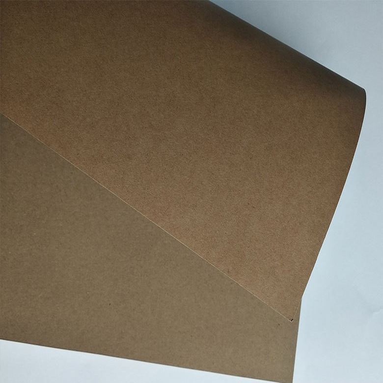 再生牛皮纸100克满版印刷单面牛皮纸批发厂家