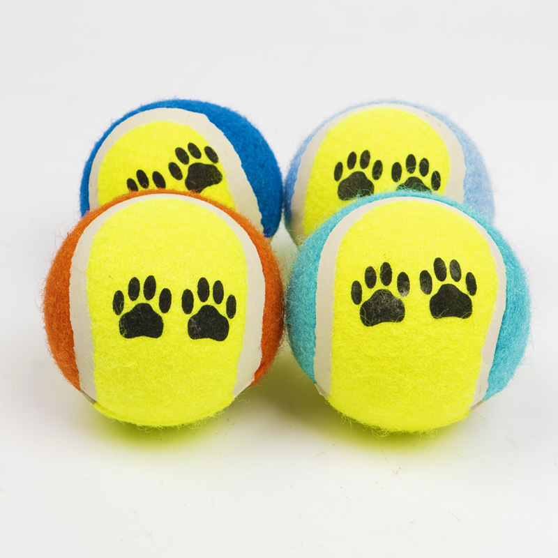 Rubber Toys for Pets Tennis Medium Large Dog Dog Tooth Cleaning Toy Gnawing Molar Outdoor Training Toy Ball