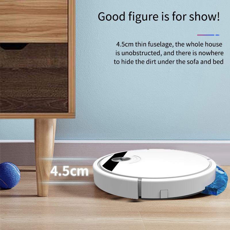 Cross-Border Floor Sweeping Machine App Home Cleaning Machine Lazy Smart Remote Control Mopping Machine Vacuum Cleaner