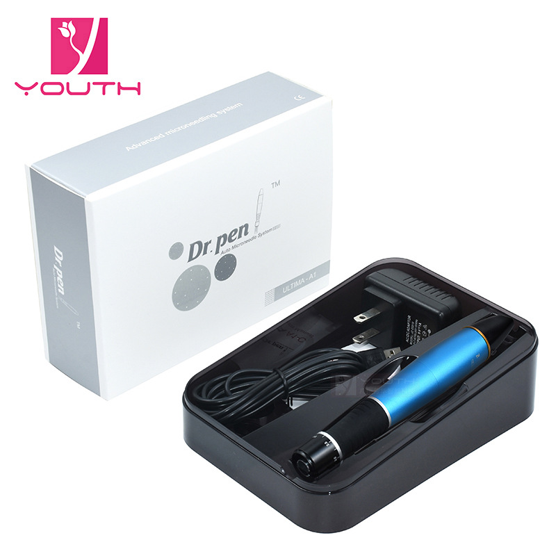 dr pen a1电动微针a6m7m8小黑笔微针仪mts纳晶脸部精华导入仪现货